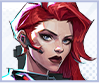 Black Widow portrait