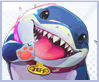 Jeff the Land Shark portrait
